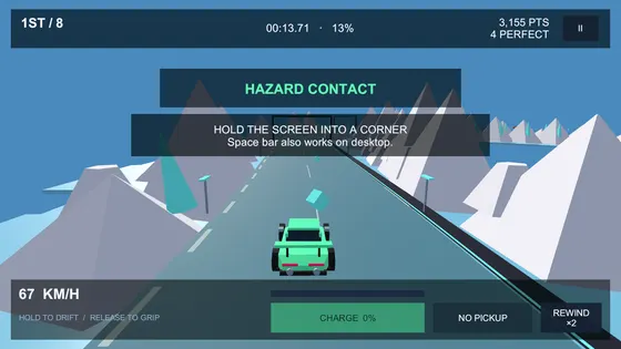 Drift Trigger drifting through the pale Ice Circuit
